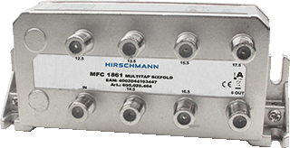 Hirschmann Multitap MFC1861 6-voudig
