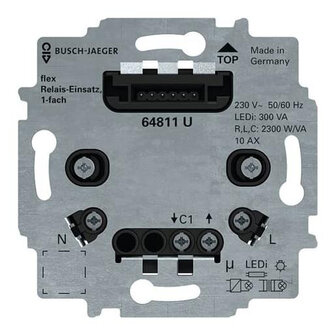 Busch Jaeger 64811 U relaissokkel 1-voudig