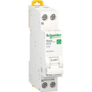 Schneider Electric installatie automaat C16 1P+N Resi9