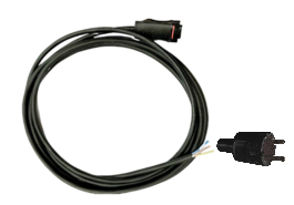 APS plug &amp; play aansluitsnoer met connector en stekker 5 meter