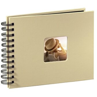 Hama Spiraalalbum Fine Art 24x17/50 Taupe