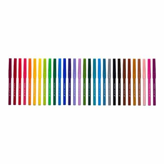 Bruynzeel Viltstiften 30 Kleuren