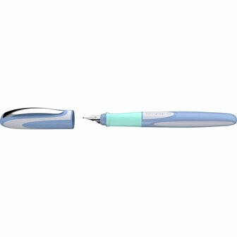 Schneider S-168212 Vulpen Ray Trend M Rechtshandig Wit/Blauw/Mint