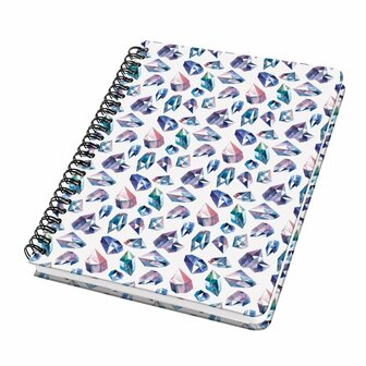 Sigel SI-SY553 Notitieboek Jolie Inspire Fairy Gems A5 Lijn 120 Pagina&#039;s