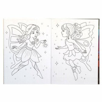 Stickerboek Super Schitterende Fantasiewereld