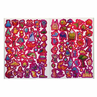 Stickerboek Super Schitterende Fantasiewereld
