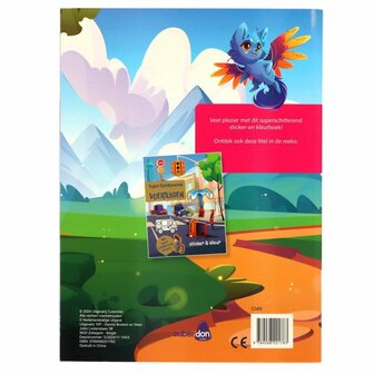 Stickerboek Super Schitterende Fantasiewereld