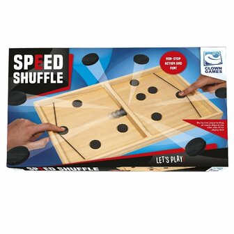 Clown Games Speed Shuffle Sling Puck Hout