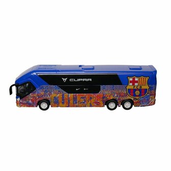 FC Barcelona Bus 1:50 Blauw