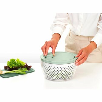 Brabantia Tasty+ Sla Centrifuge Jade Green/Wit