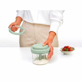 Brabantia Tasty+ Handmatige Hakmolen Jade Groen/Transparant