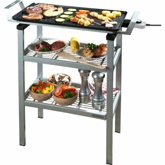Bourgini Classic Duo Multi Plate Outdoor RVS/Zwart