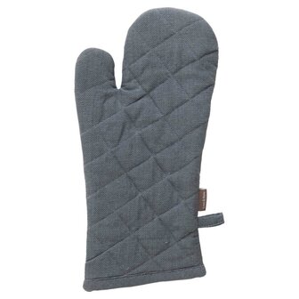 Linen&amp;More Indi Grey Ovenwant 18x33 cm Grijs