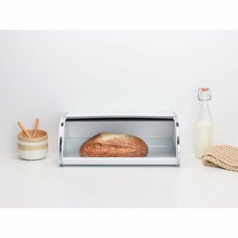 Brabantia Broodtrommel met Schuifdeksel Wit