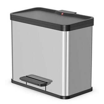 Hailo 0633-220 &Ouml;ko Trio Plus L Pedaalemmer 3x9L Zilver/Zwart