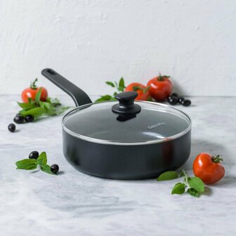 GreenPan Essence Hapjespan 24 cm Zwart