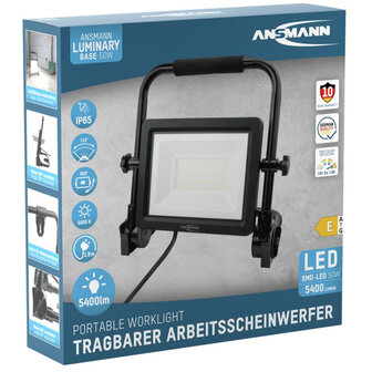 Ansmann FL50W-AC Werklamp 5400 lm Zwart