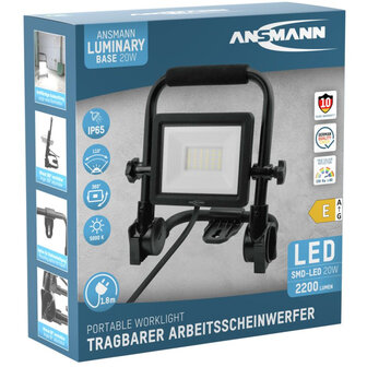 Ansmann FL20W-AC Werklamp 2200 lm Zwart