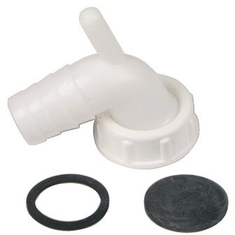 Scanpart Syphon Aansluiting voor Condensdroger Wit
