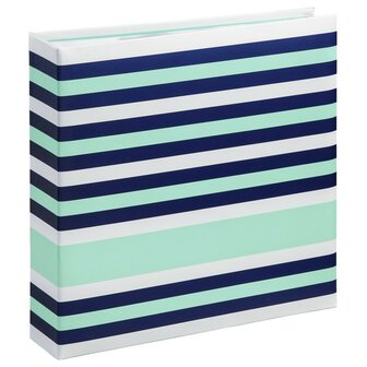 Hama Memo-album Designline Voor 200 Foto&#039;s Van 10x15 Cm Stripes