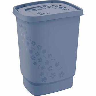 Rotho Flowers Wasverzamelaar 44.7x34.7x60.5 cm 55L Horizon Blauw