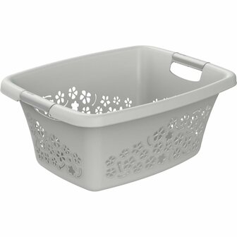 Rotho Flowers Wasmand 25L Cool Grey