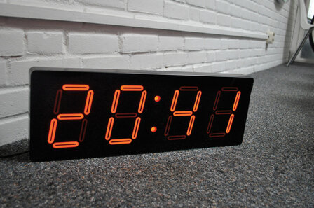 NeXtime NE-3059 Wandklok 51.5 X 18 X 4.5 Cm, Plastic, &#039;Big D&#039;