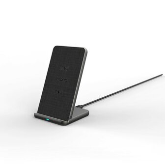 Rapoo XC360 Draadloze Qi Lader Stand 15W Grijs