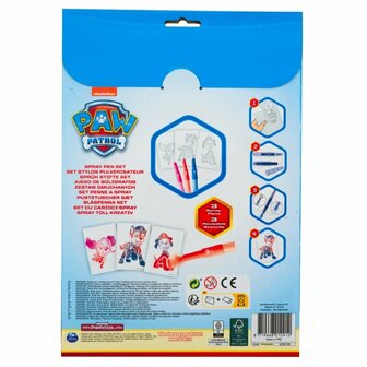Paw Patrol Spray Pen Set