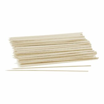 Fackelmann Houten Sat&eacute;stokjes 20 cm 100 Stuks