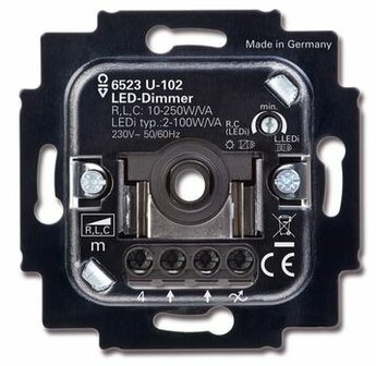 Busch Jaeger 6523 U 102 led dimmer 2-100W