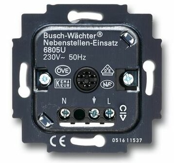 Busch Jaeger BJ basiselement bewegingssensor 6805 U nevenpost