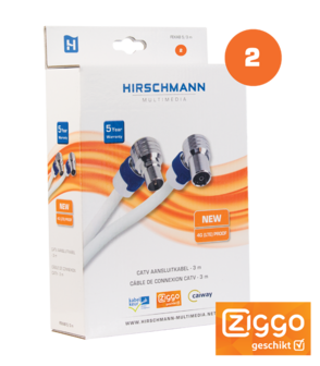 Hirschmann Fekab 5/300 coax aansluitkabel 4G proof 300cm