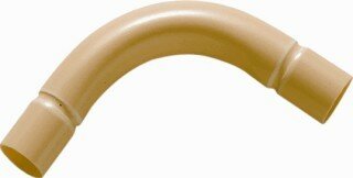 pvc bocht 32mm creme Pipelife