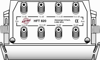 Astro Aftakelement multitap HFT820 8-voudig