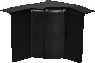 Tehalit binnenhoekstuk voor plintgoot zwart 55mm SL2005549011 - Art.nr. 153894