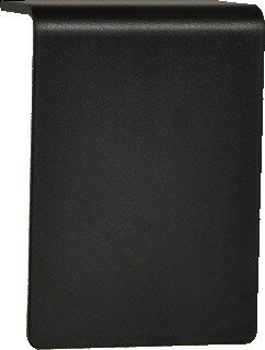 Tehalit koppelstuk voor plintgoot zwart 55mm SL2005579011 - Art.nr. 153911