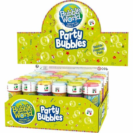 Party Bubbles Bellenblaas Display 36 Stuks