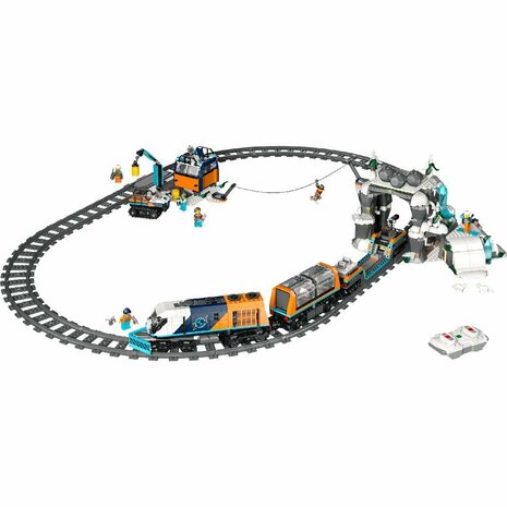 Lego City 60470 Onderzoekstrein op de Noordpool