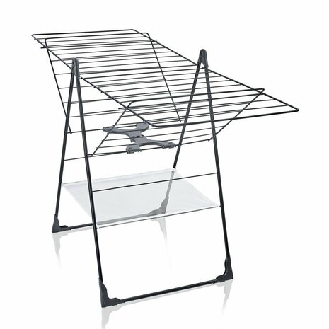 Leifheit 81472 Classic Droogrek 250 Flex 25 m Drooglengte Zwart