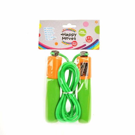 Springtouw met Teller 280 cm Assorti