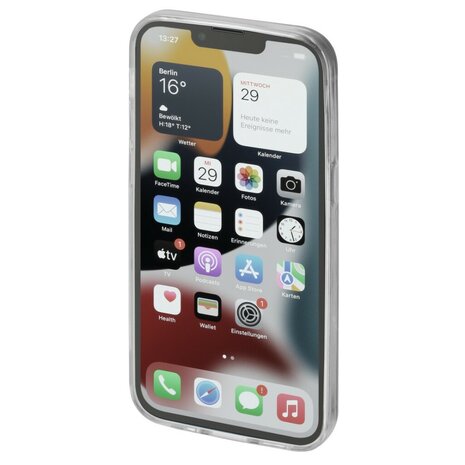 Hama Cover Crystal Clear Voor Apple IPhone 14 Transparant