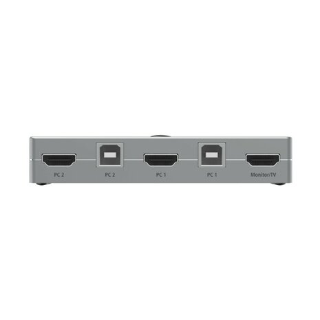 Hama KVM-switch 4-poorten 3x USB-A 1x HDMI™ Incl. Kabel