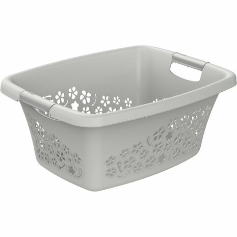 Rotho Flowers Wasmand 25L Cool Grey