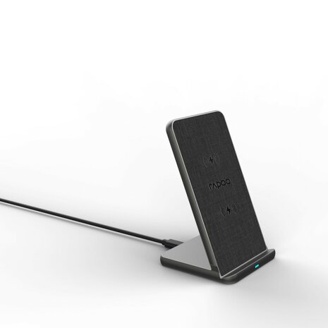 Rapoo XC360 Draadloze Qi Lader Stand 15W Grijs