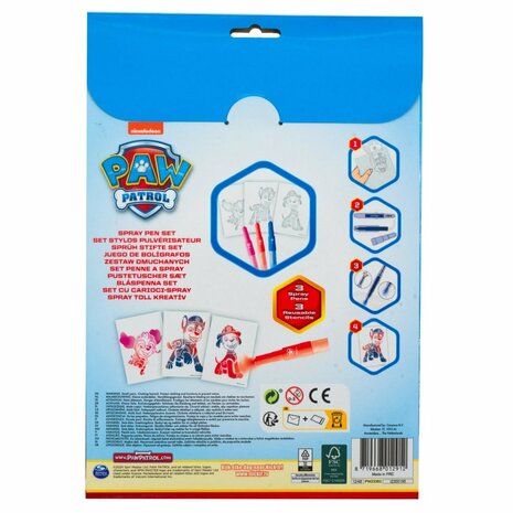 Paw Patrol Spray Pen Set