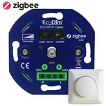 EcoDim ECO-DIM.07 Zigbee druk/draai led dimmer fase afsnijding 0-200W EcoDim ECO-DIM.07 Zigbee druk/draai led dimmer fase afsnijding 0-200W