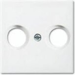 ABB Busch-Jaeger 2531-914 centraalplaat coax/antenne Balance SI alpinwit ABB Busch-Jaeger 2531-914 centraalplaat coax/antenne Balance SI alpinwit