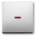 ABB Busch Jaeger 1789-866 schakelwip met controle lampje Pure stainless steel ABB Busch Jaeger 1789-866 schakelwip met controle lampje Pure stainless steel