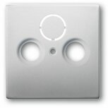 ABB Busch Jaeger 1743-866 antennecontactdoos centraalplaat Pure stainless steel ABB Busch Jaeger 1743-866 antennecontactdoos centraalplaat Pure stainless steel